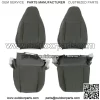 For 2003-2013 2014 Chevy Express 1500 2500 Van Seat Cover Both Side Dark Gray - Image 4