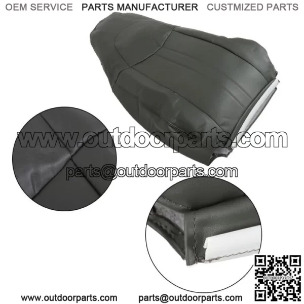 For 2003-2013 2014 Chevy Express 1500 2500 Van Seat Cover Both Side Dark Gray - Image 5