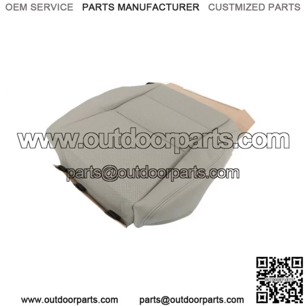 Front Passenger Bottom Seat Cover For 2007-2011 2012 Acura RDX Leather Gray