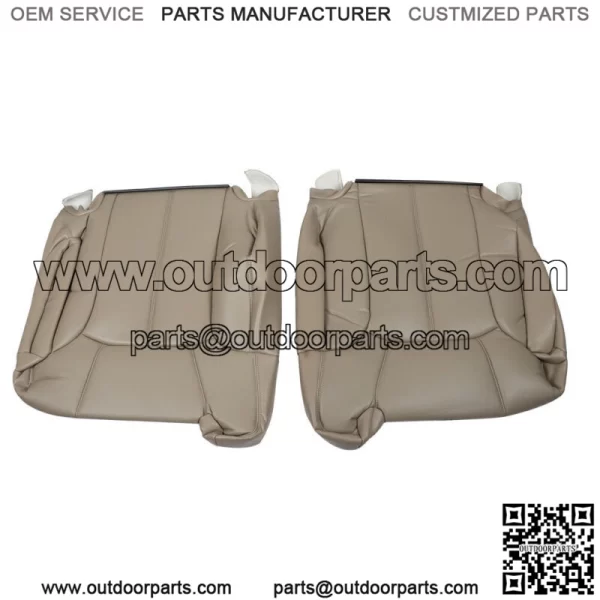Front Replacement Seat Cover Left&Right Tan For 2003-2006 Chevy Tahoe Suburban - Image 4
