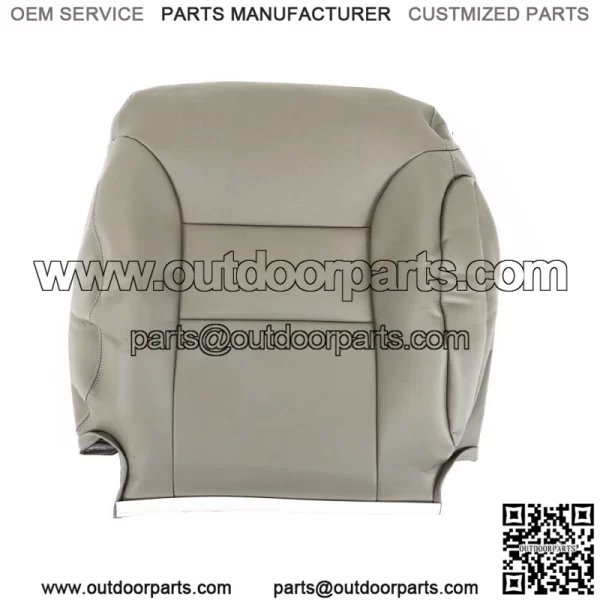 Seat Cover For 1995-1999 Chevy C1500 K1500 Driver Passenger Bottom&Back Gray - Image 2