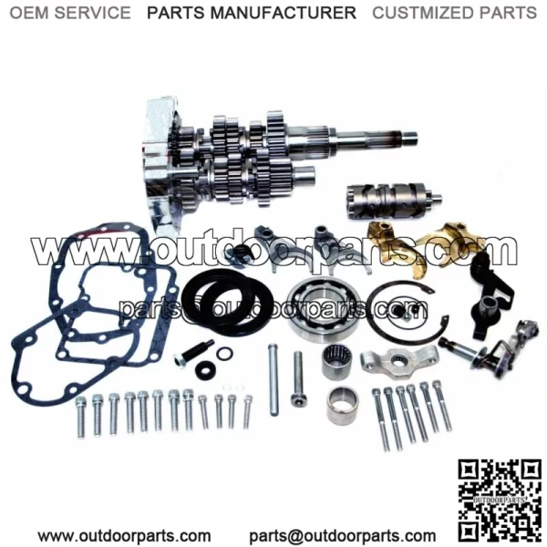 Ultima 6-Speed Transmission Builders Kit Harley Softail Dyna Touring Gear Set (For: Harley-Davidson)