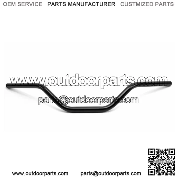 Black 5" Rise Low XLX Drag Bar Flat Track Handlebars Sportster Chopper Custom (For: Harley-Davidson)