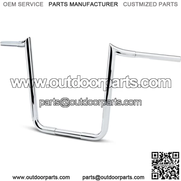 Chrome 18" Prime Ape Handlebar for 84-19 Harley Softail FXS FLSL FLS