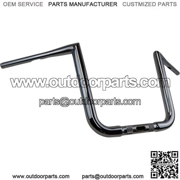 Chrome 12" Ape Hanger Handlebars 2015-2022 Harley Road Glide FLTRX