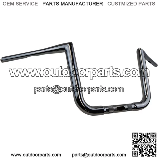 Chrome 10" Ape Hanger Handlebars 15-20 Harley Road Glide FLTRX