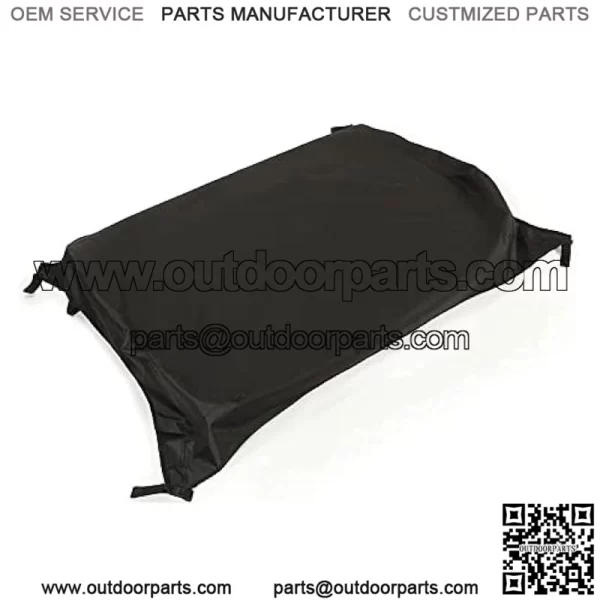 Black Soft Roof Compatible with John Deere HPX & XUV Gator with OPS (Rollbar) System roof panel Replacement for LP93127