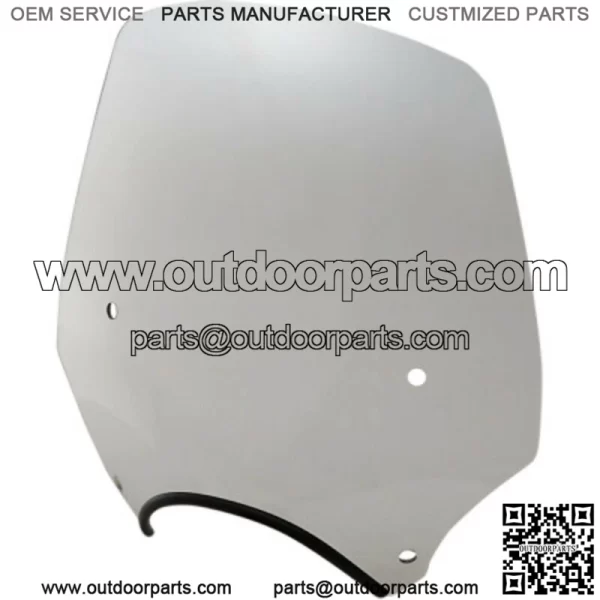 Memphis Shades El Paso 17" Solar Sportshield 9" Headlight Harley Softail M8 18+ (For: Harley-Davidson)