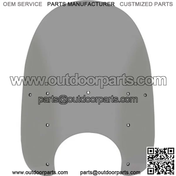 Memphis Shades 21" Replacement Black Smoke Windshield Screen Harley Road King (For: Harley-Davidson)