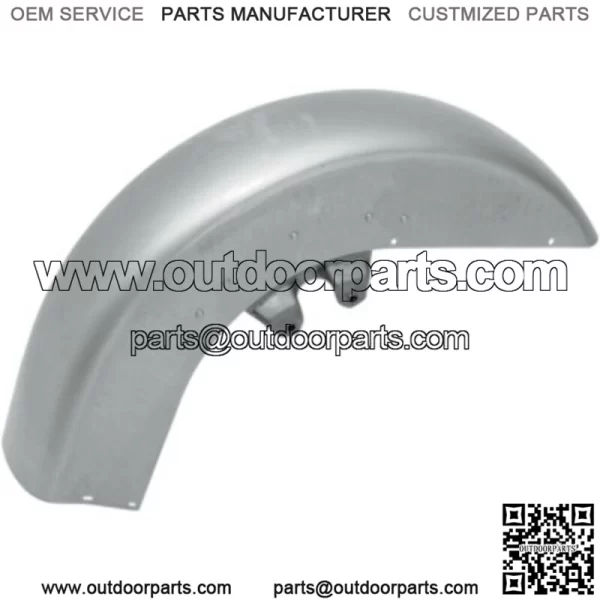 Raw OE 6" Front Steel Fender Trim Holes Harley Touring 00-13 (For: Harley-Davidson)