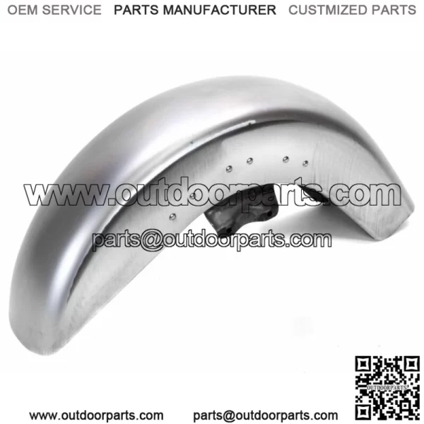 Steel Smooth Front Fender Harley Dresser Bagger Touring 89-13 Street Road Glide (For: Harley-Davidson)