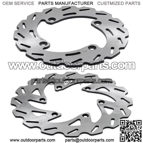 290*240mm Stainless Steel Brake Disc Rotor Set for Suzuki DR650 SET-Y,SEK1-SEK9,SKL0/1 SP46B H1690 Front 96-UP