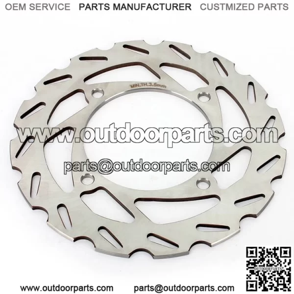 Front Rear Brake Disc for Arctic Cat 400 4 X 4  ACT/Auto ACT/Auto TBX Utility/Auto Utility/400 2 X 4 Auto Utility 2004