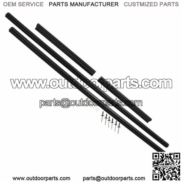 New OEM Chassis Tunnel Bulkhead Protector Kit Stud/Track Wear Strips