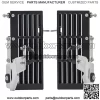 Motorcycle MX Aluminum Radiators Guard For Yamaha WR250F 20-23 YZ250F 19-23 YZ250FX 20-23 WR450F 19-23 YZ450F 18-23 YZ450FX 19-23 - Image 4
