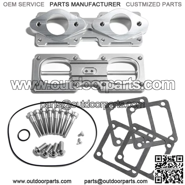 Intake Manifold Kit & Carburetor Boot 32mm-35mm for Yamaha YFZ350 Banshee 1987-2006 - Image 2