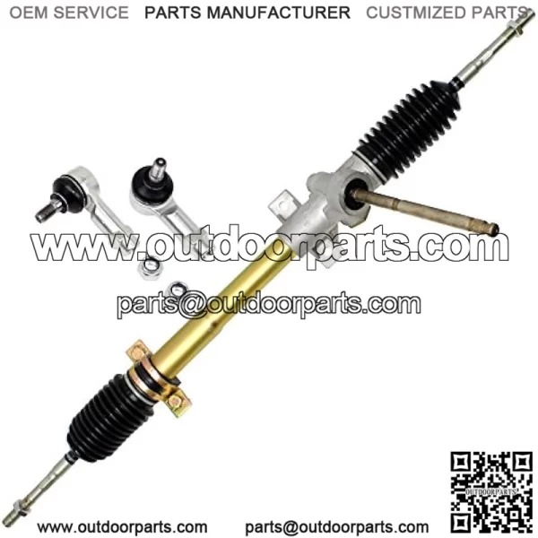 Rack And Pinion with Tie Rod Ends Compatible with John Deere Gator 2X4 4X6 / E-Gator
