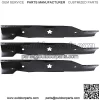 Husqvarna 532180054 Hi Lift Blades, Pack of 3