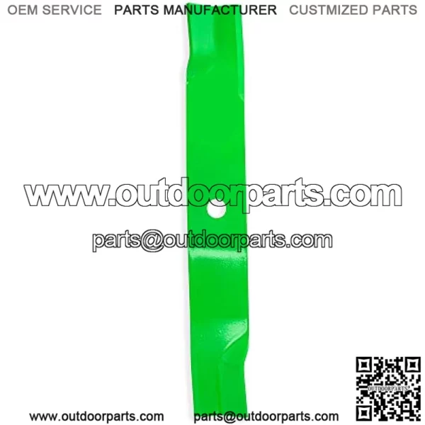 Lawn Mower Blade for John Deere 60 inch Deck 1025R 1026R 1550 TCU15881 M128485 M131958 (High-Lift) 9 Pack - Image 3