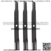 OEM High Lift Blade 3 Pack John Deere 72 172 272 F 910 911 915 925 2520 2720 3120 3203 3320 3520 3720 4005 M141786