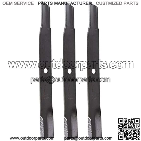 OEM High Lift Blade 3 Pack John Deere 72 172 272 F 910 911 915 925 2520 2720 3120 3203 3320 3520 3720 4005 M141786