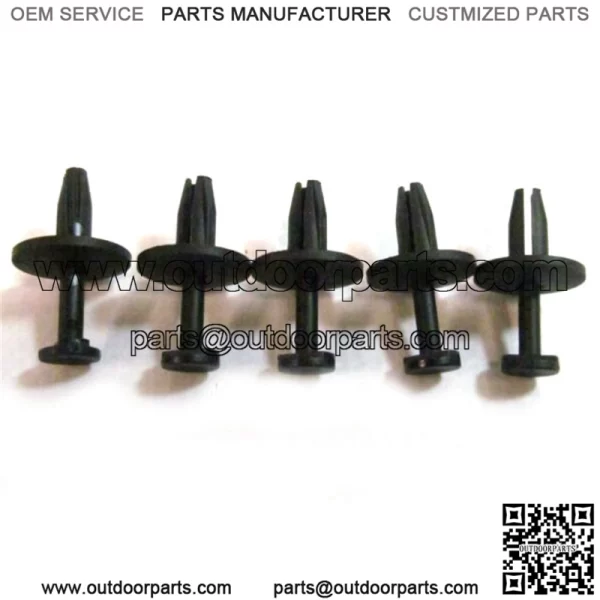 OEM ATV & Snowmobile Set of 5 Plastic Re-installable Rivets 0623-362
