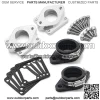 Split Intake Manifolds Kit 26mm-41mm Carb Carburetors For Yamaha Banshee 350 YFZ350 1987-2006 - Image 2