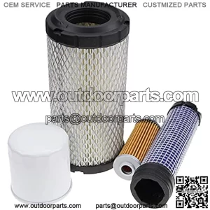 Filter Kit #LG260 No Oil for John Deere Gator XUV850D XUV855D XUV865E XUV865M X495 X595 X740 X744 X748 X749 2030A HPX815E Gator TH