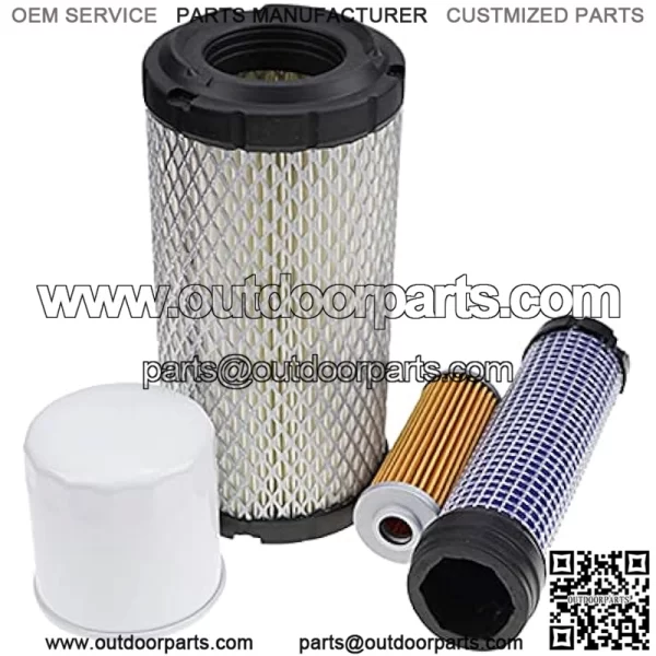 Filter Kit #LG260 No Oil for John Deere Gator XUV850D XUV855D XUV865E XUV865M X495 X595 X740 X744 X748 X749 2030A HPX815E Gator TH