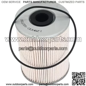 MIU802421 Fuel Water Separator Filter with O-ring Compatible with John Deere 1570 1575 1600 3032E 317G 318E 320G 332G 4044M 4044R 4052M 4052R 7400A 7500A