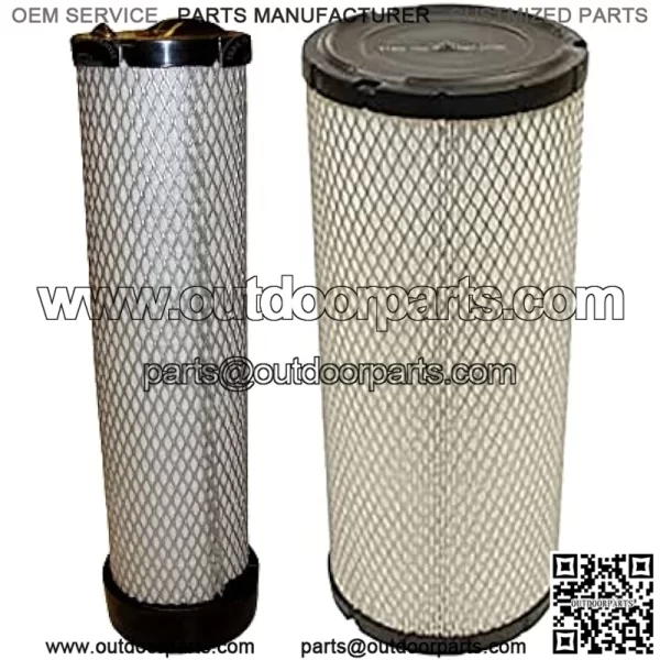 Inner Outer Air Filter Set Fits John Deere 1600 1620 3120 3203 3320 3520 3720