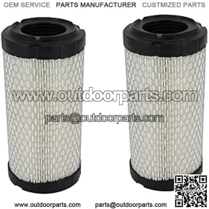 M113621 Air Filter Compatible with Baldwin RS3715 Fleetguard AF25550 John Deere M113621 NAPA6449 (Pack of 2)