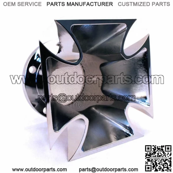 Maltese Cross Velocity Stack Intake Air Cleaner Harley Sportster Dyna Softail (For: Harley-Davidson)