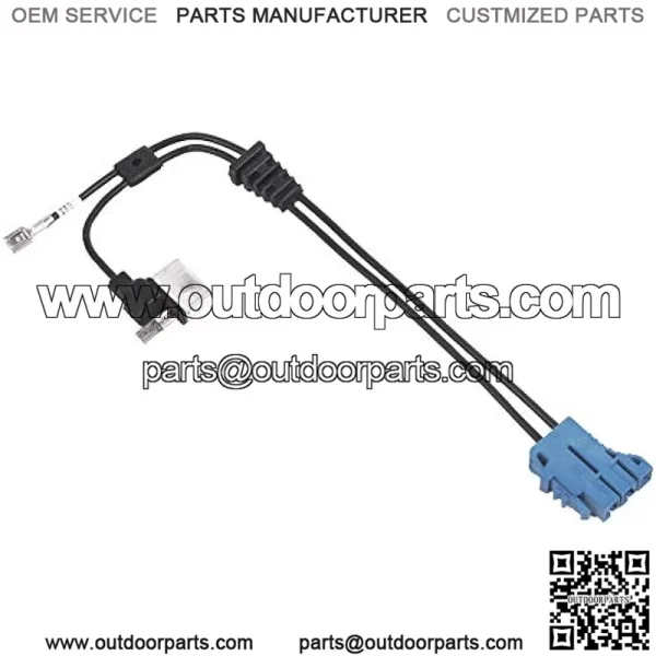 12 Volt Battery Wiring Harness Connector for Peg Perego John-Deere Gator XUV Polaris Slingshot Children Ride On Car