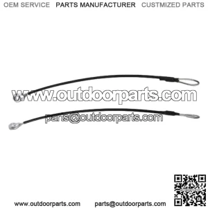 Pair Tailgate Cable Fit for E-M159508SET John Deere Gator HPX615E, HPX815E