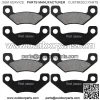 Front Rear Brake Pads for JOHN DEERE Gator TX 4PX HPX Trail 4x2 4x4 04-11 ATV (For: More than one vehicle)
