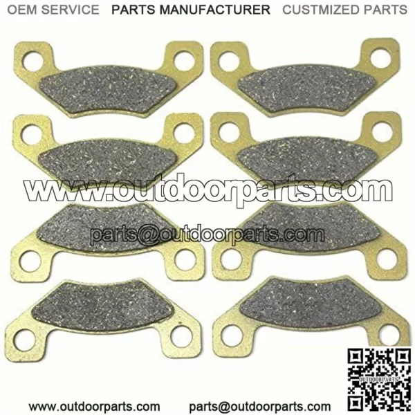 Front Rear Brake Pads Brakes for John Deere TX Gator Utility Turf...