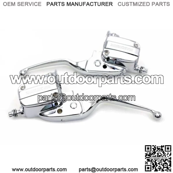 Chrome Handlebar Control Kit Hydraulic Master Cylinder 2014-2016 Harley Touring (For: Harley-Davidson)