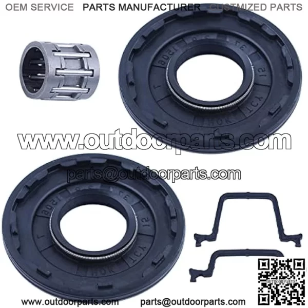 Oil Seal Gasket Needle Bearing for Husqvarna 445 445E 445 II 450E 450 II Rancher, Gasket, Oil Seal, Needle Bearing - Image 2