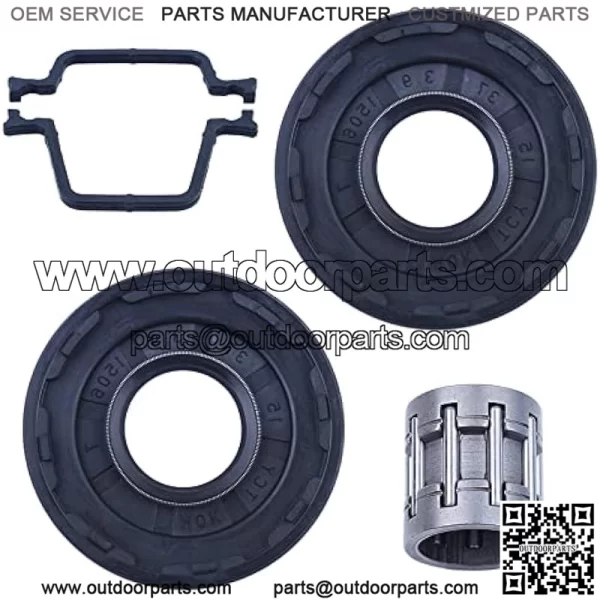 Oil Seal Gasket Needle Bearing for Husqvarna 445 445E 445 II 450E 450 II Rancher, Gasket, Oil Seal, Needle Bearing - Image 3