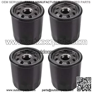 4pk Oil Filter Replaces John Deere AM107423 Kawasaki 49065-2078 Club Car 1016467 Robin 261-65902-A0 Onan 122-0737-03 Cub Cadet 490-201-0001