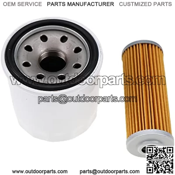 Filter Kit Fuel and Oil Filter M806418 MIU804763 M801101 for John Deere 1023E 1025R 1026R 2305 2320 755 855 HPX Diesel Gator X495 X744 X595 X740 X748 1435 355D 430 F935 F912 F925 GX355 1420 - Image 2
