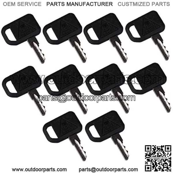 Ignition Keys TCA24616 compatible with John Deere Gator Mower and Zero Turn Mower (10)