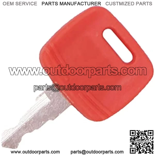 Ignition Key 5pcs RE183935 RE71557 Compatible with John Deere Tractor 110 TLB 3120 3203 3320 3520 3720 4105 4120 4210 4310 4320 4410 4510 4520 4610 4710 5045D 5045E 5055D 5055E 5101E 5103 - Image 4