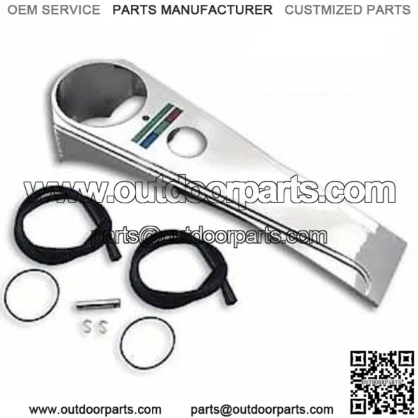 New Chrome Long Rider 1 Piece Dash Panel Harley Davidson Softail & Shovelhead (For: Harley-Davidson)