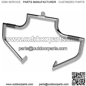 Chrome Linbar Lindby Highway Bar Engine Guard With Pegs 1997-2016 Harley Touring (For: Harley-Davidson)