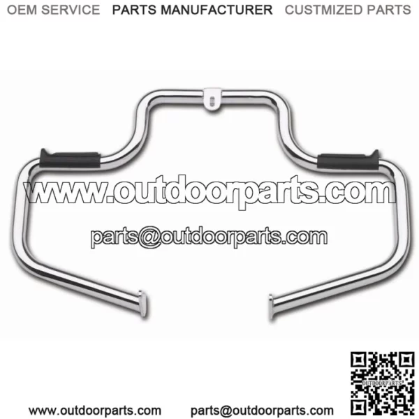 Chrome Lindby Multibar Highway Pegs Crash Engine Guard 2000-2017 Harley Softail (For: Harley-Davidson)