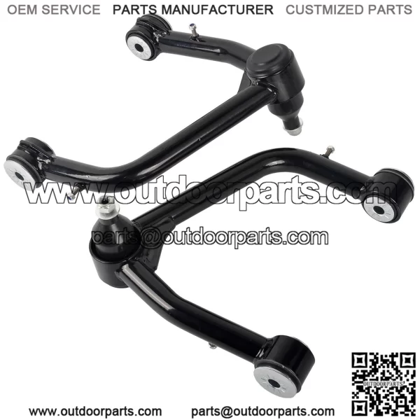Front Upper Control Arm 2-4"Lift For 19-22 GMC Sierra 1500 Chevy Silverado Black