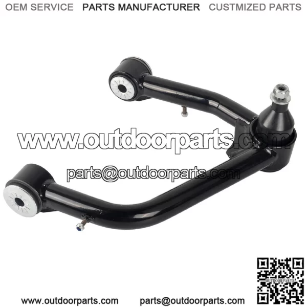 Front Upper Control Arm 2-4"Lift For 19-22 GMC Sierra 1500 Chevy Silverado Black - Image 2