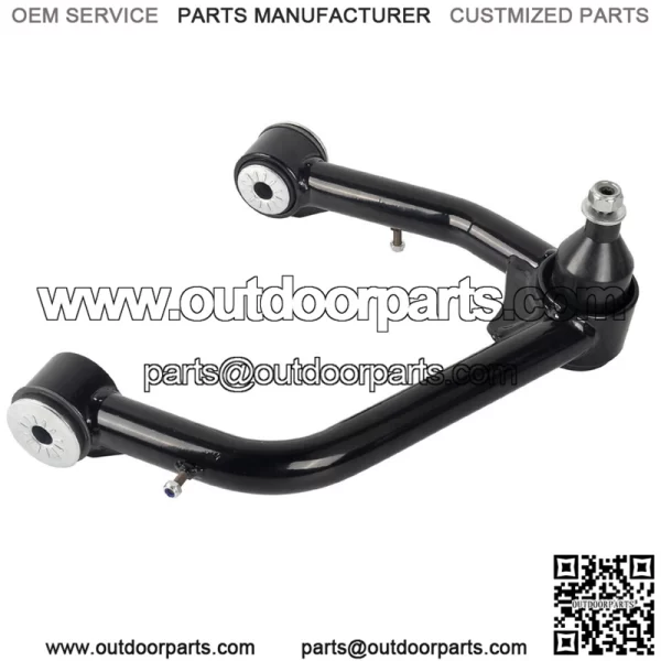 Front Upper Control Arm 2-4"Lift For 19-22 GMC Sierra 1500 Chevy Silverado Black - Image 2